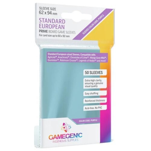 Gamegenic - Micas Prime Standard European Clear c/50