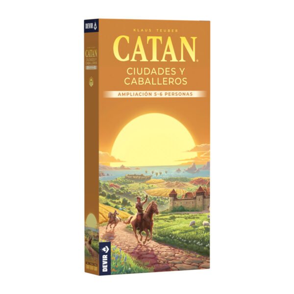 Catan ampliación 5-6 jugadores Ciudades y Caballeros Catan Ampliación: Ciudades y Caballeros 5-6 Jugadores - ESPAÑOL