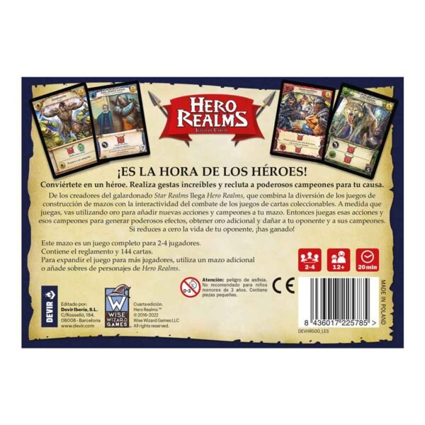 Hero Realms Básico - ESPAÑOL