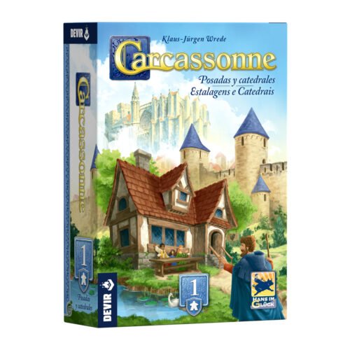 Carcassonne Expansión 1: Posadas y Catedrales (Tercera Edición) - ESPAÑOL