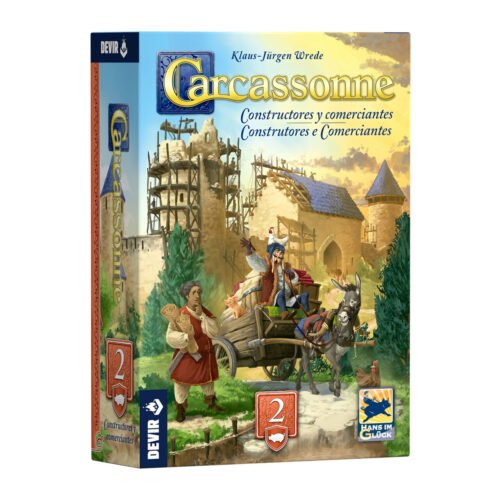 Carcassonne Expansión 2: Constructores y Comerciantes (Tercera Edición) - ESPAÑOL
