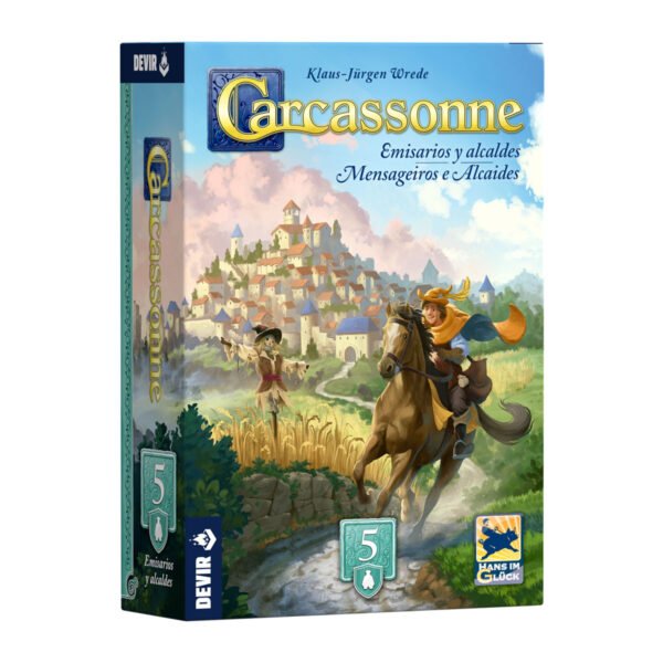 Carcassonne Expansión 5: Emisarios y Alcaldes (Tercera Edición) - ESPAÑOL