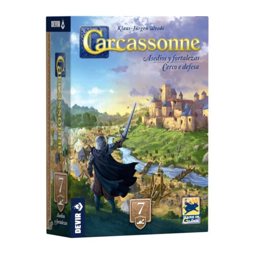 Carcassonne Expansión 7: Asedios y Fortalezas (Tercera Edición) - ESPAÑOL